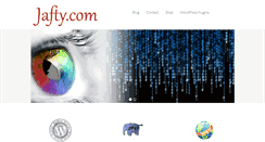 Desktop Screenshot of jafty.com